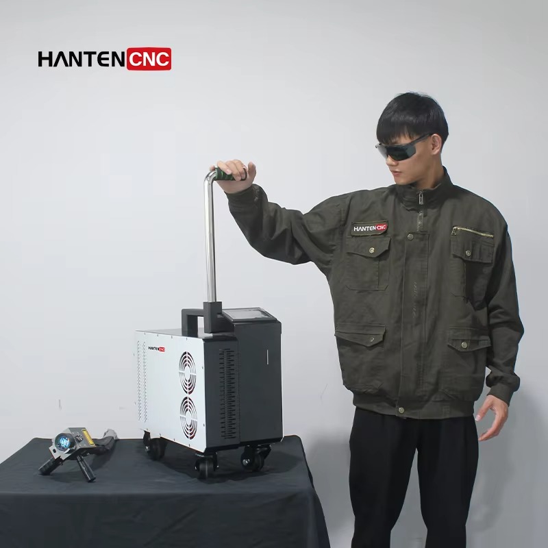 Industrial Laser Rust Remover - Compact Laser Cleaning Tool Metal Rust