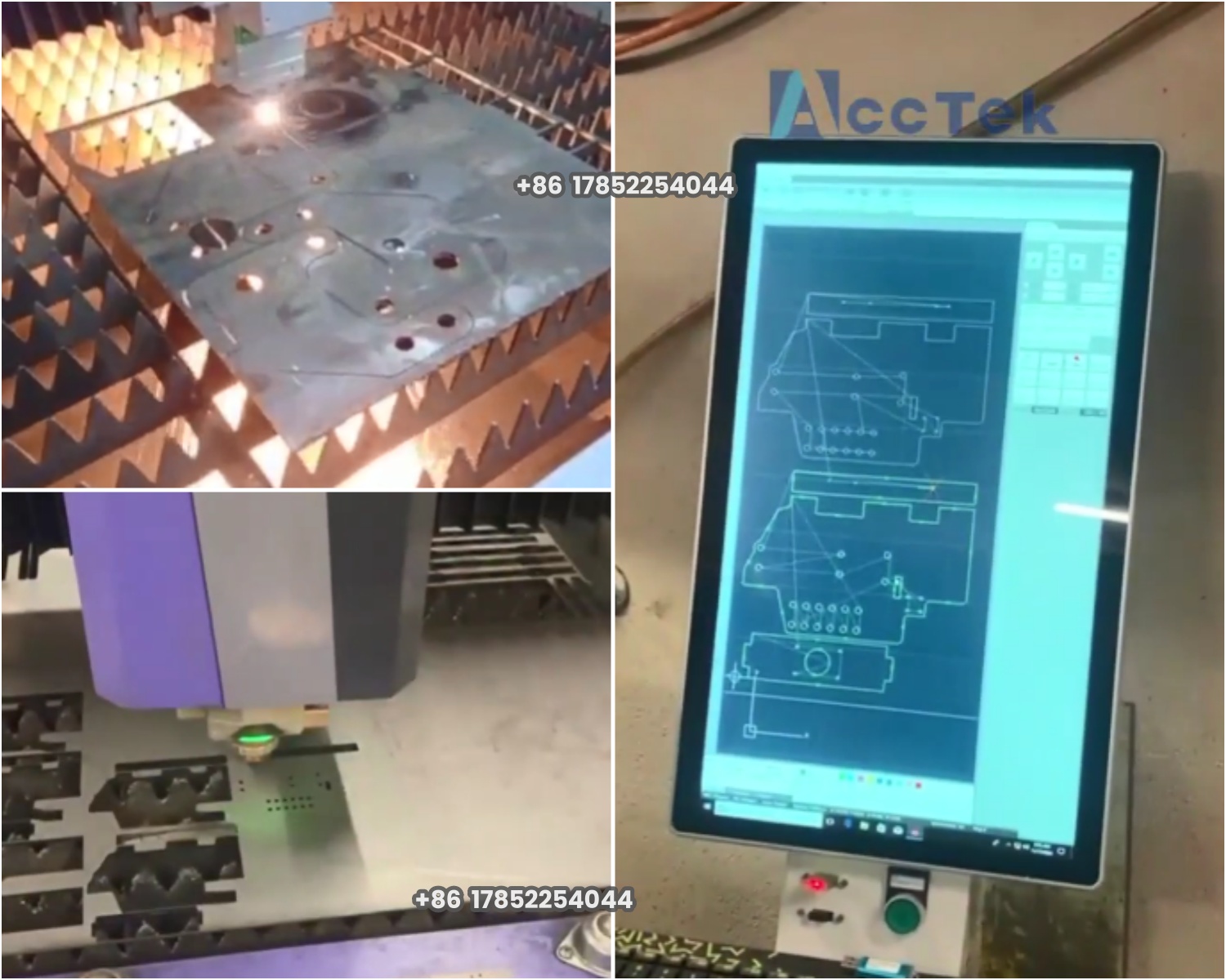 AKJ1530F 2040 2060 2560 1000w  - Industrial Laser Cutting Machine Price 评论和价格