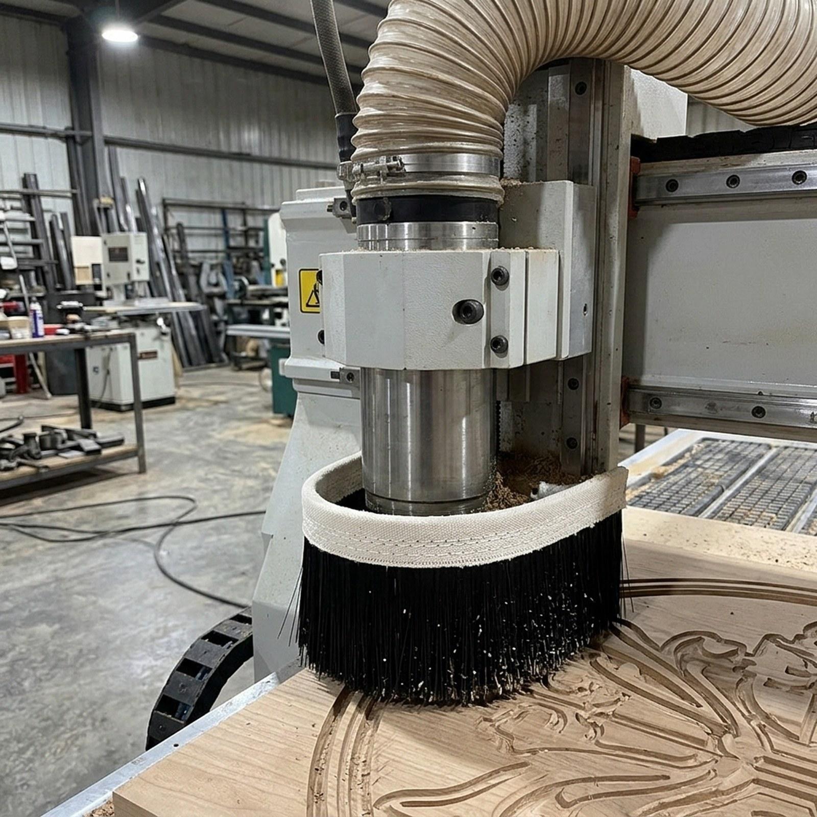 CNC Vacuum Brush Easy to Use S - Dust Shoe Cnc 评论和价格