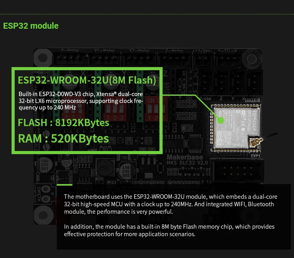 Makerbase MKS DLC32 V2.1 32Bit - Laser Controller Board 评论和价格