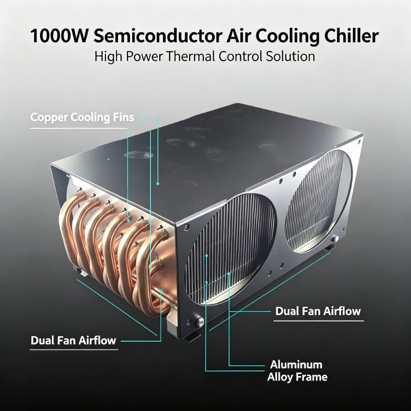 1000W Semiconductor Peltier Ai - Laser Industrial Chiller 评论和价格