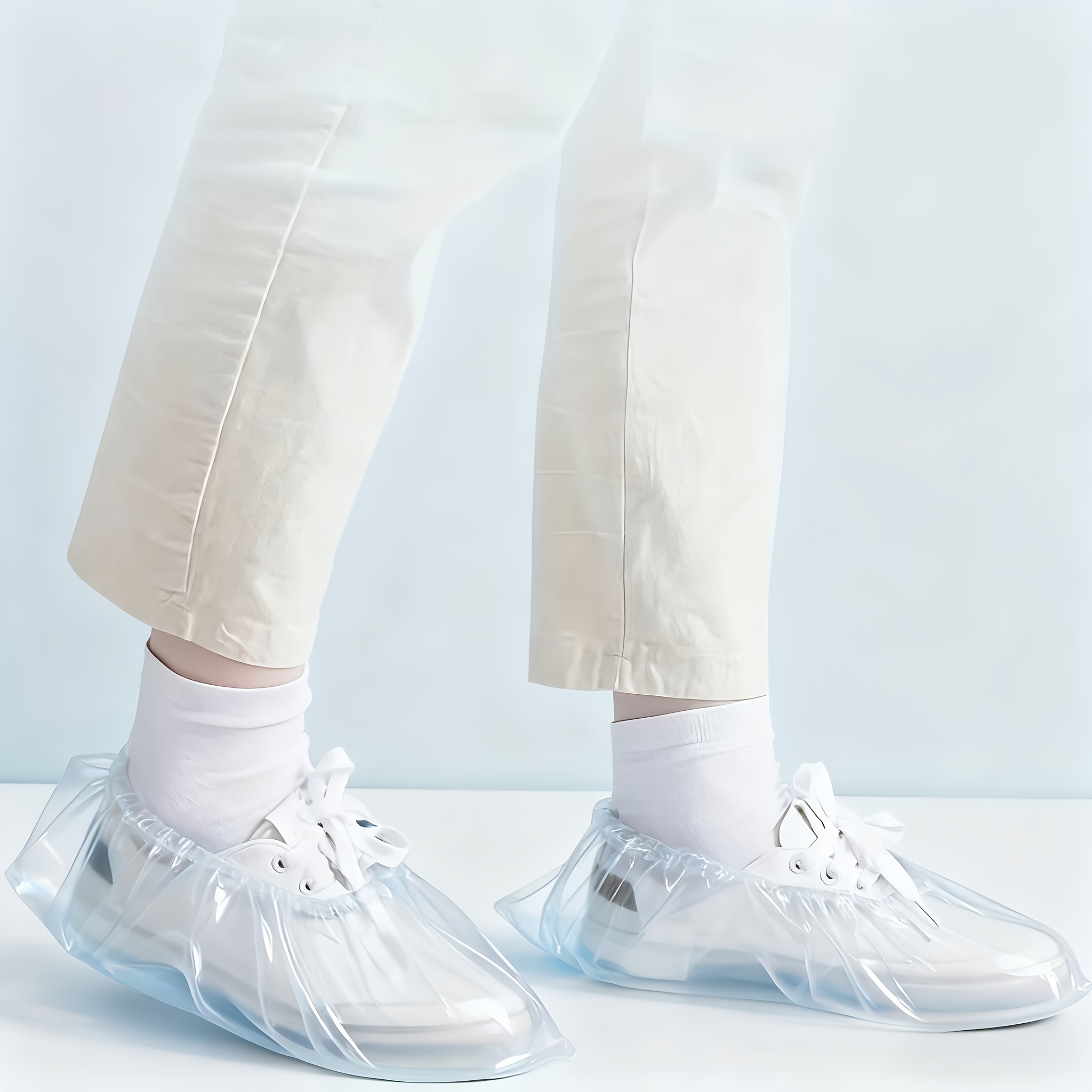200pcs Disposable Plastic Shoe - Dust Shoe Cnc 评论和价格