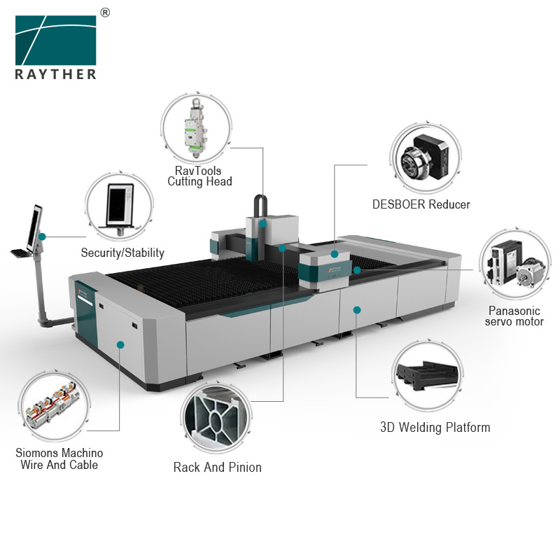 High Precision CNC 1500W Laser - Fiber Laser Cutting Machine 评论和价格