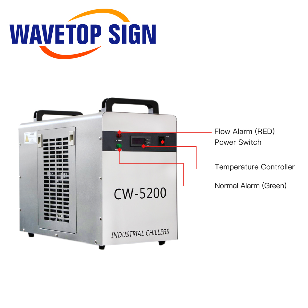 WaveTopSign CW-5200 Industrial - Laser Industrial Chiller 评论和价格