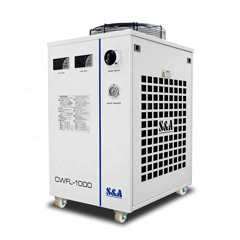 S&A CWFL-1000 1000W 1KW Water  - Fiber Laser Cutting Machine 评论和价格