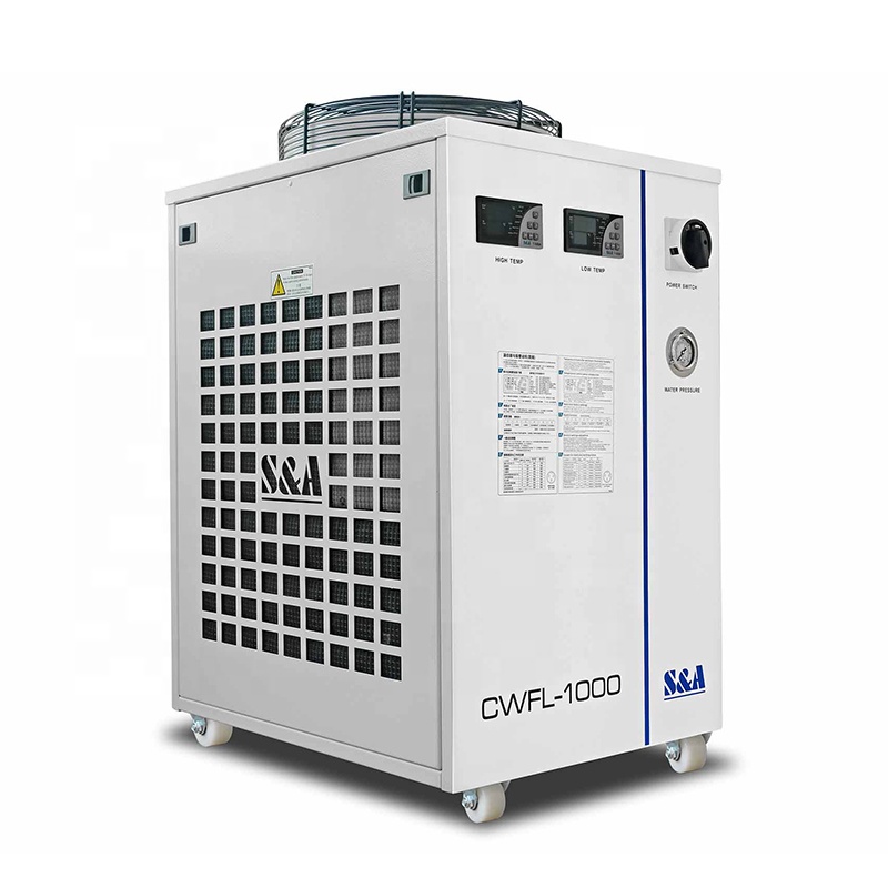 S&A CWFL-1000 1000W 1KW Water  - Fiber Laser Cutting Machine 评论和价格