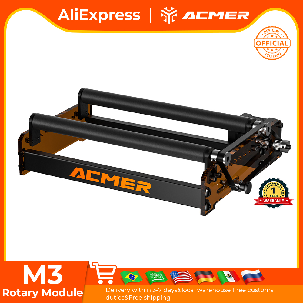ACMER M3 Laser Rotary Roller 3 - Fiber Laser Cutting Machine 评论和价格