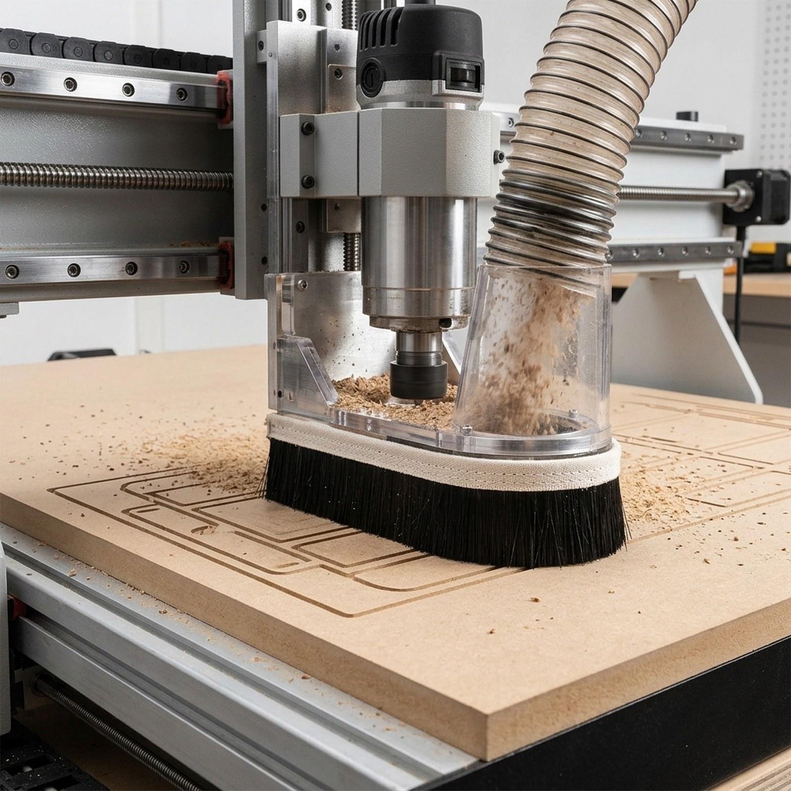 CNC Vacuum Brush Replace for R - Dust Shoe Cnc 评论和价格