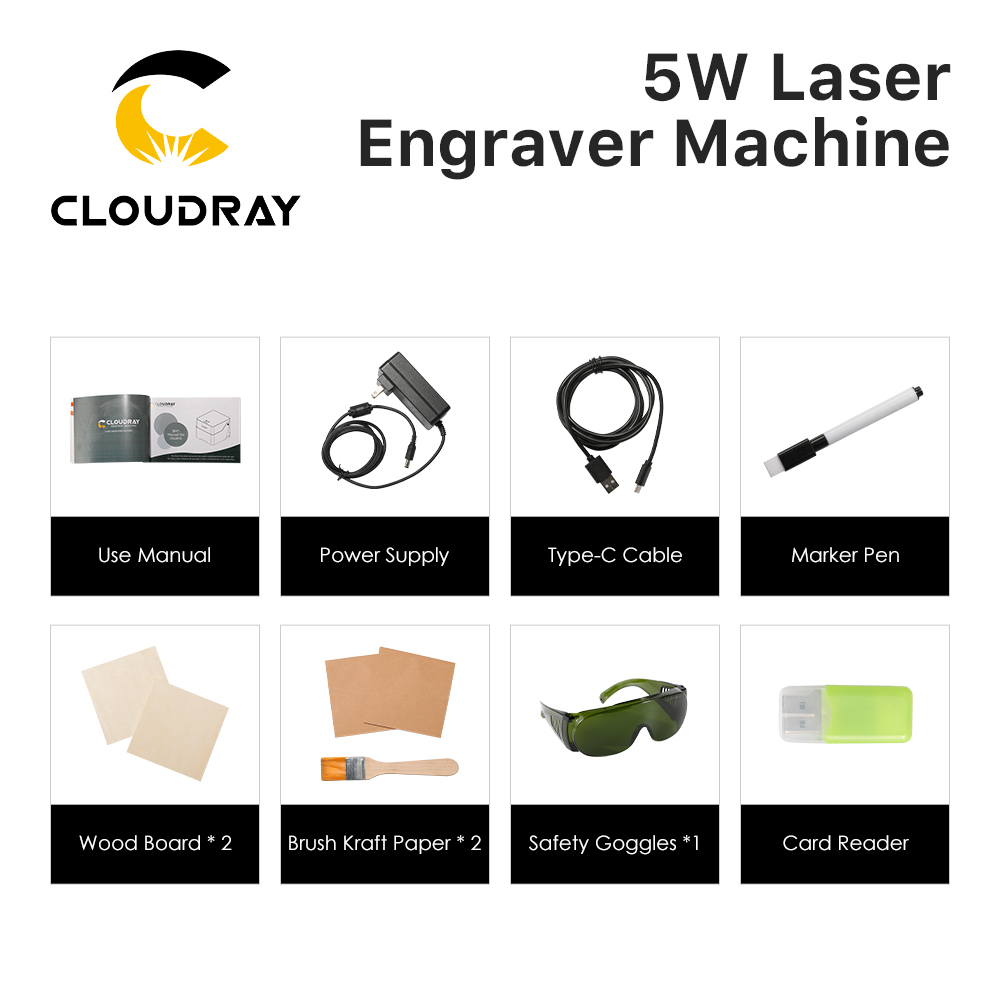 Cloudray Laser Engraver BM1 Ma - Fiber Laser Cutting Machine 评论和价格